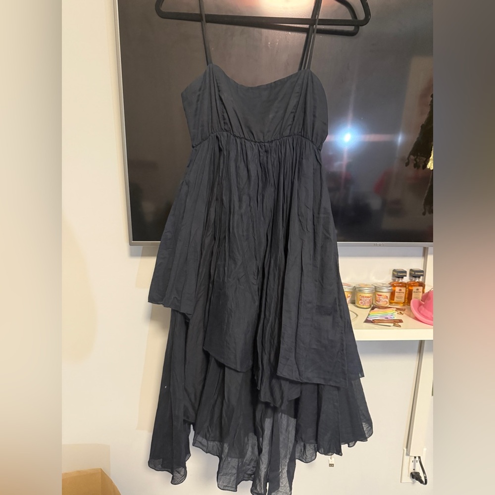Vintage flowy Black Dress